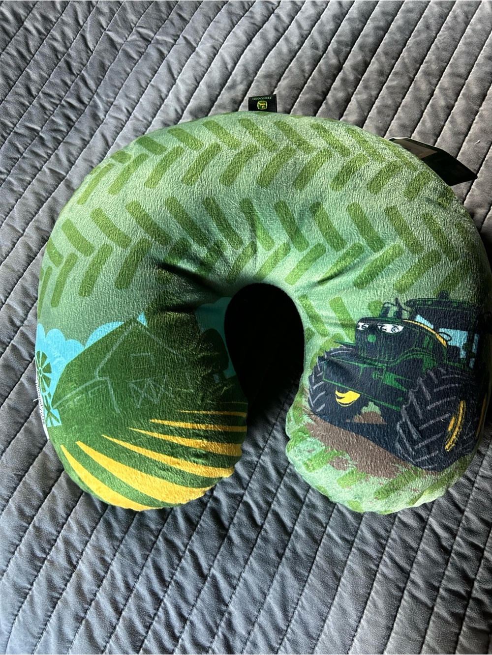 John Deere travel neck Pillow